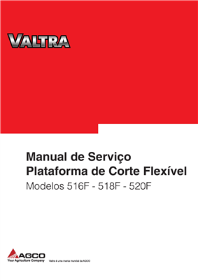 Manual de Serviço Plataforma de Corte PowerFlex 516F, 518F, 520F