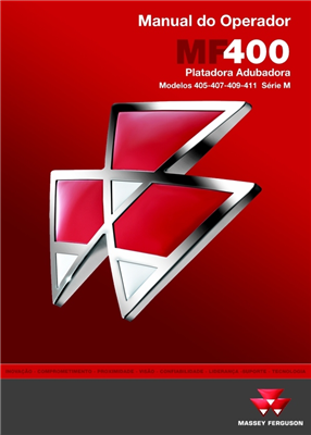 Manual do Operador Plantadora Adubadora Pantográfica MF 400 M 