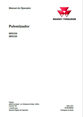 Manual do Operador MF9300